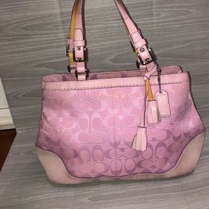 Pink Coach purse!